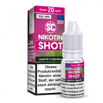 SC Liquid - Nic Shot mit 20mg/ml Nikotin 70/30
