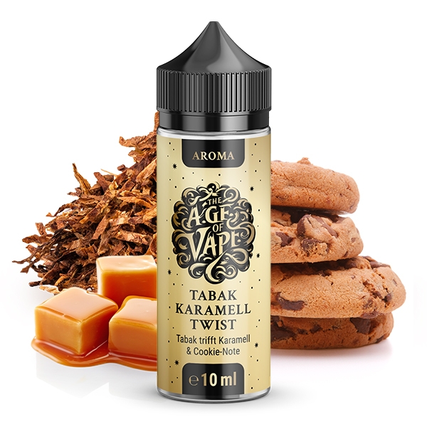 The Age Of Vape - Tabak Karamell Twist